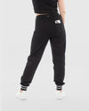 TurboDry® Performance Joggers - Black and White Stripe Cuff - Saltie Rose
