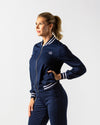 TurboDry® Pickleball Bomber Jacket - Navy - Saltie Rose
