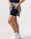 Patterned Pickleball Skirt - Navy - Saltie Rose