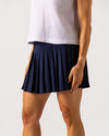 Pleated Pickleball Skirt - Navy - Saltie Rose