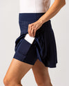 Pleated Pickleball Skirt - Navy - Saltie Rose