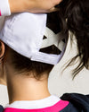 Pickleball Hat - Black-White Ball - Saltie Rose