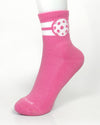 Performance Pickleball Socks - Fuchsia
