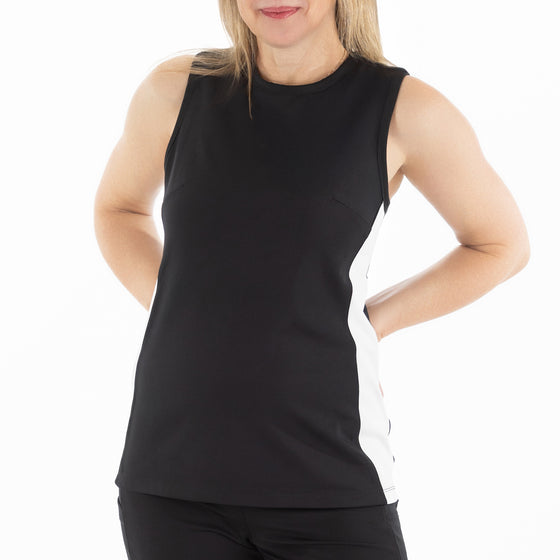 TurboDry® Performance Top Black with White Side