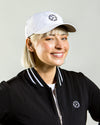Pickleball Hat - Black-White Ball - Saltie Rose