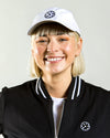 Pickleball Hat - Black-White Ball - Saltie Rose